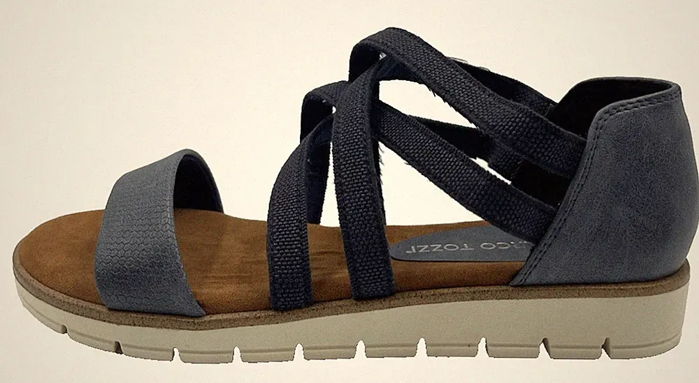 Marco Tozzi 2-28634-24 803 Gr. 37 Damen Sandalen Riemchen UVP: 49,95€ (6858)