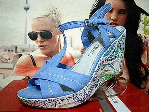 Marco Tozzi Sandalen Damen Riemchensandalen blau 36 - 42 2-28026-20 Neu21