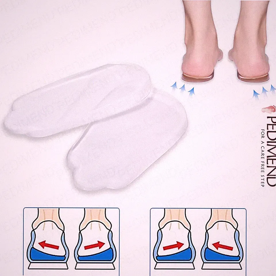 Mediale seitliche Supination Keil Einlegesohle für O/X Typ Beine Korrektur Schuheinlagen