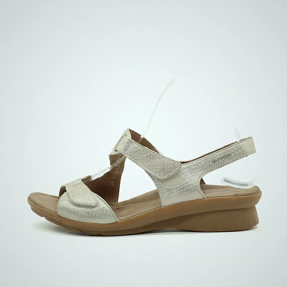 Mephisto Damen Sandalen EU 37 Beige Komfort Komfort-Sandalen