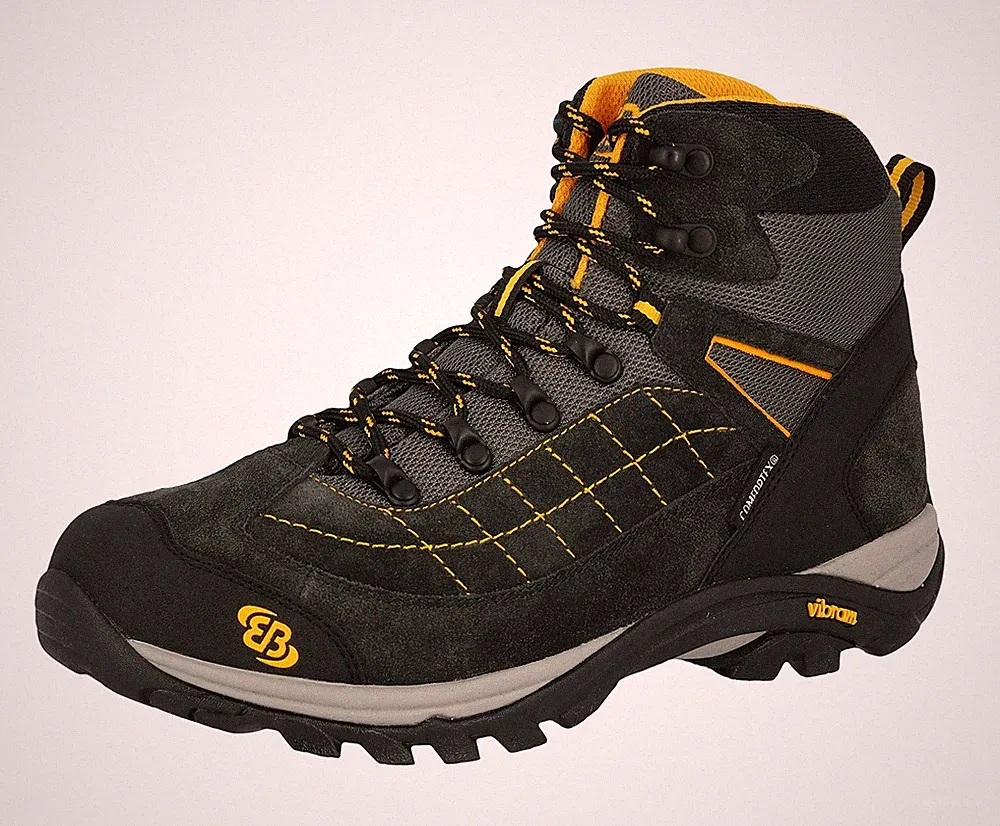 Mount Crillon High Unisex Erwachsene Trekking & Wanderstiefel, Anthrazit/ Ora...