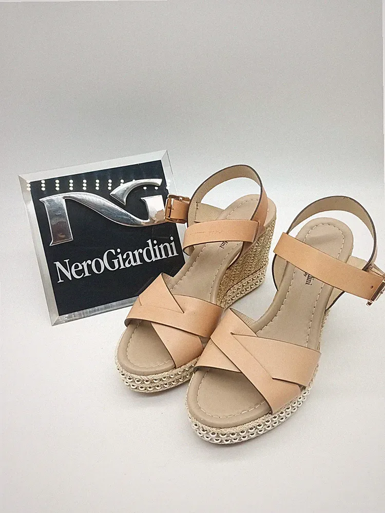 Nero Giardini -Sandalette- Made in Italy -Damen -Armenia Brandi -Gr.36 -Abs.10,5