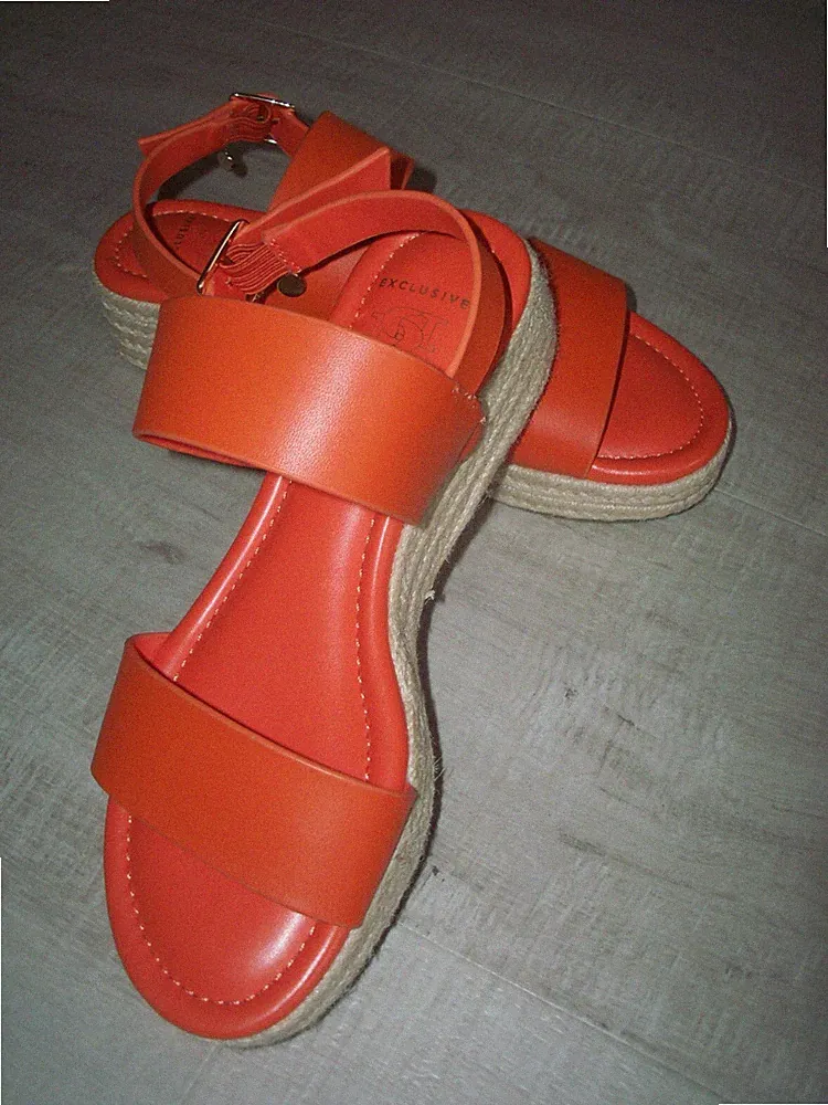 NEU DUNE Leder Sandalen Keilabsatz Farbe & Größe wählbar