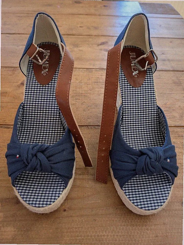 *NEU* Keilsandalette Korkabsatz Gr. 40 -ungetragen