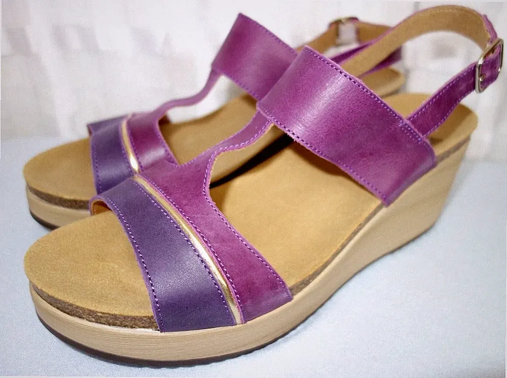 NEU SCHOLL Designer Damen Sandalette Magenta Violett 40 ELYSSA Pumps BIOPRINT