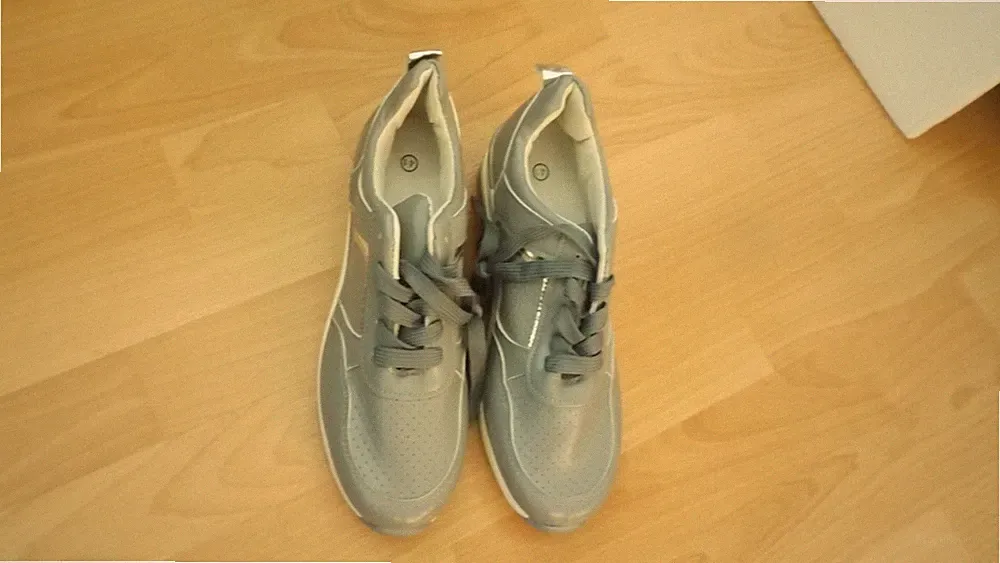💛 Neu Ware 2025 Damen Keilabsatz Sneaker Keil Halbschuhe Plateau Turnschuhe La