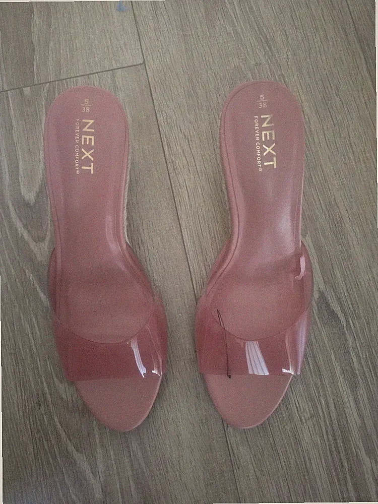 Next Damen Sommer Schuhe in rosa gr 38 neu