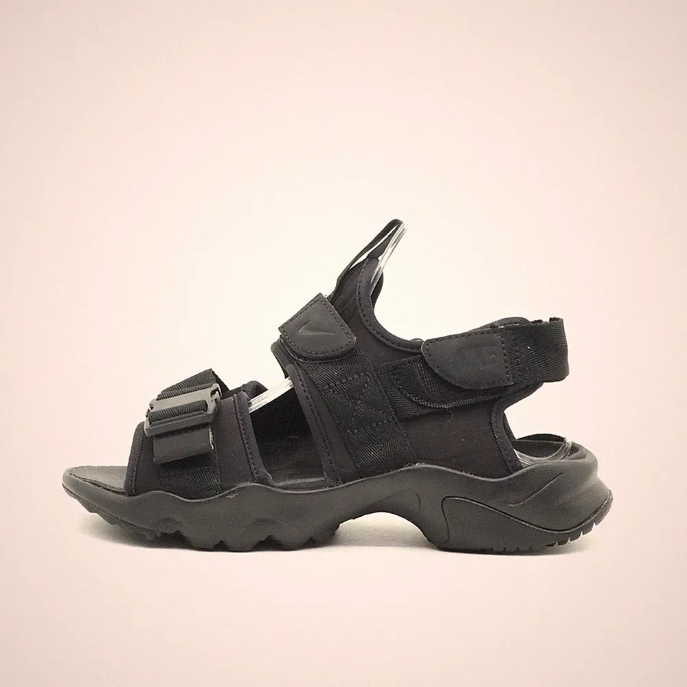 Nike Damen Sandale EU 36.5 Vista Schwarz Synthetik Gepolstert