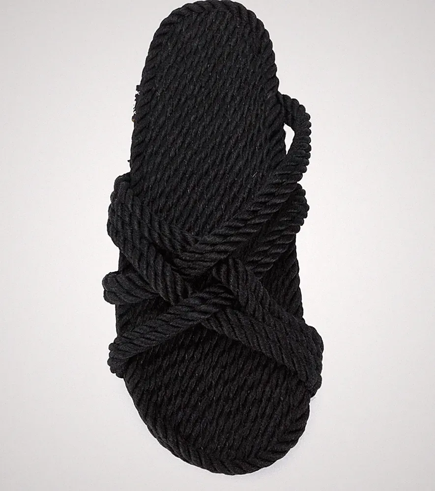 Nomadic State Of Mind Slipper Kyma schwarz Cord Vegan Approved 40