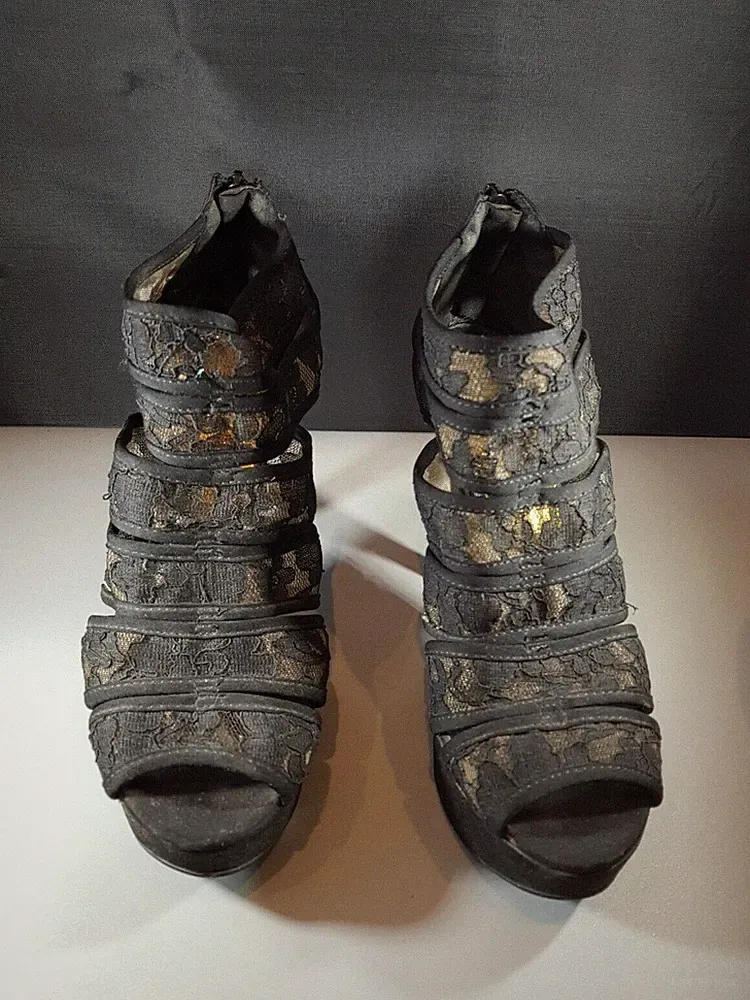 Mesh Stöckelabsatz