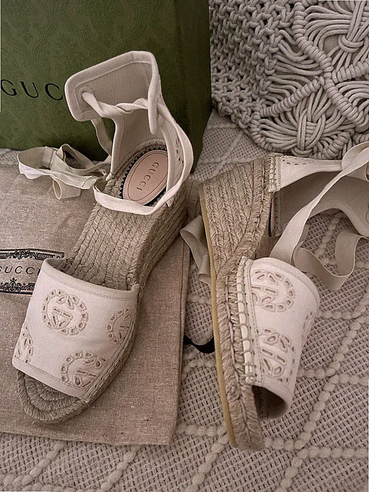 Original Gucci Espadrilles Beige 850€
