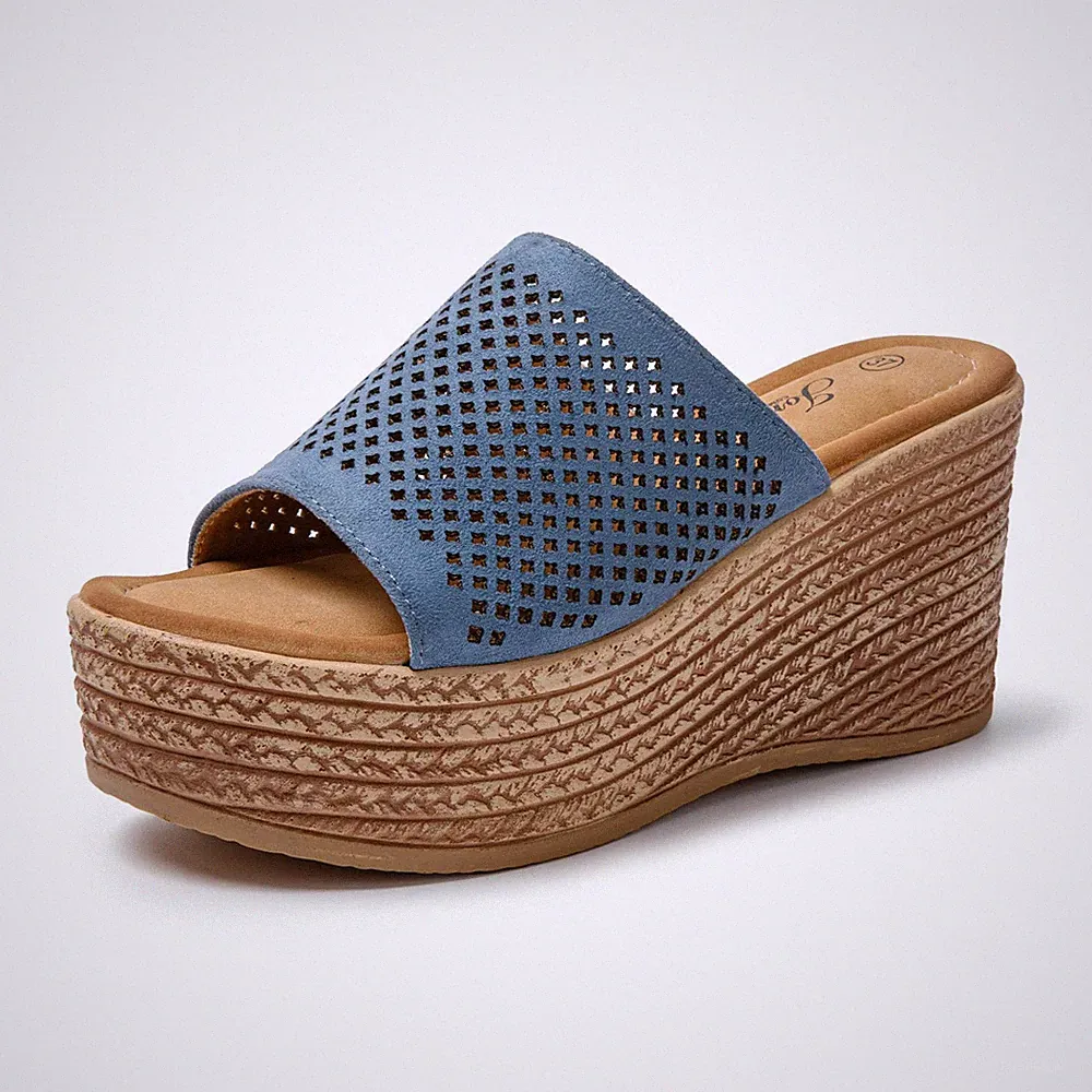 Schwimmen Plateausandalette