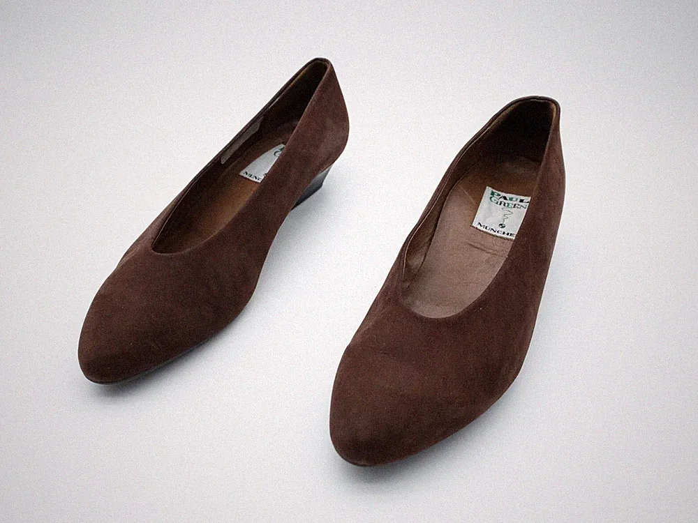 paul green Damen Pumps Absatzschuh Halbschuh Leder braun Gr 40,5 EU Art 17670-50