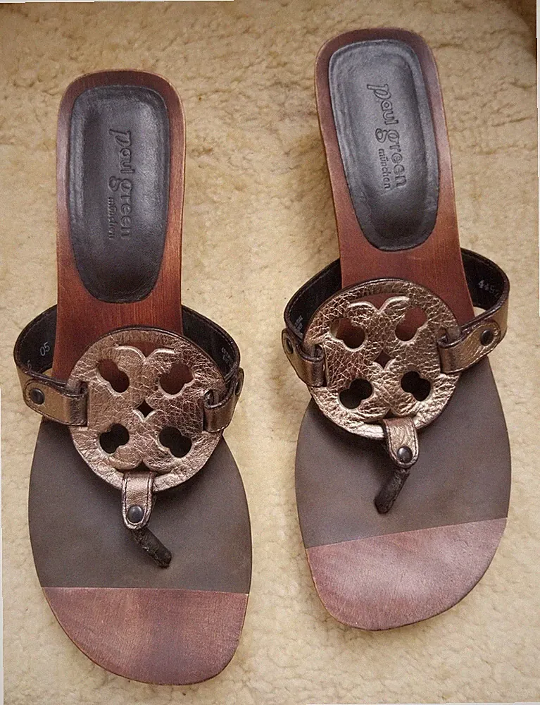 Paul Green Sandalen Gr. 40 Damen Zehentrenner