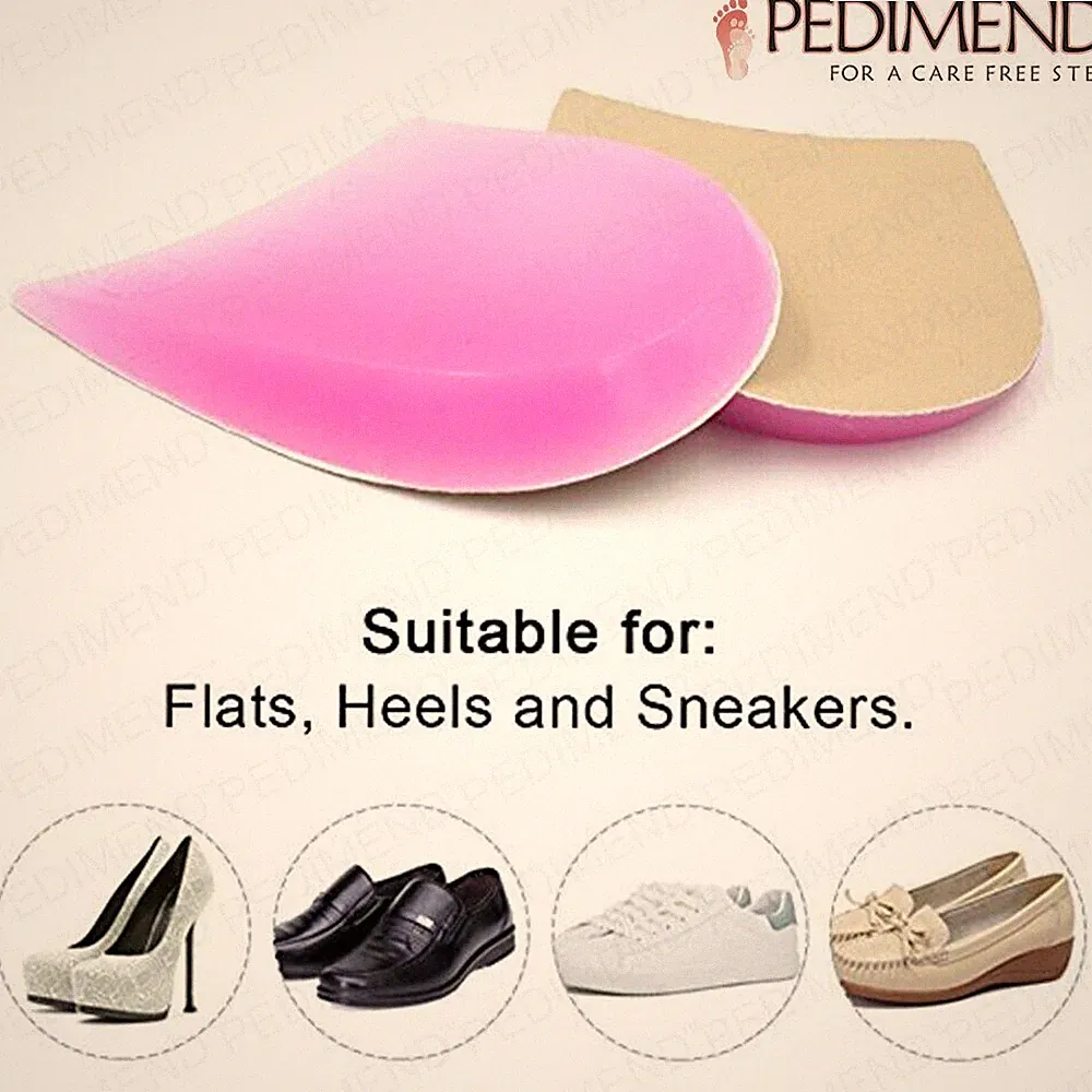 PEDIMEND™ Einlegesohle weiches Fersenpolster für Valgus & Varus Stoßdämpfer & Pflege 1 PAAR UK