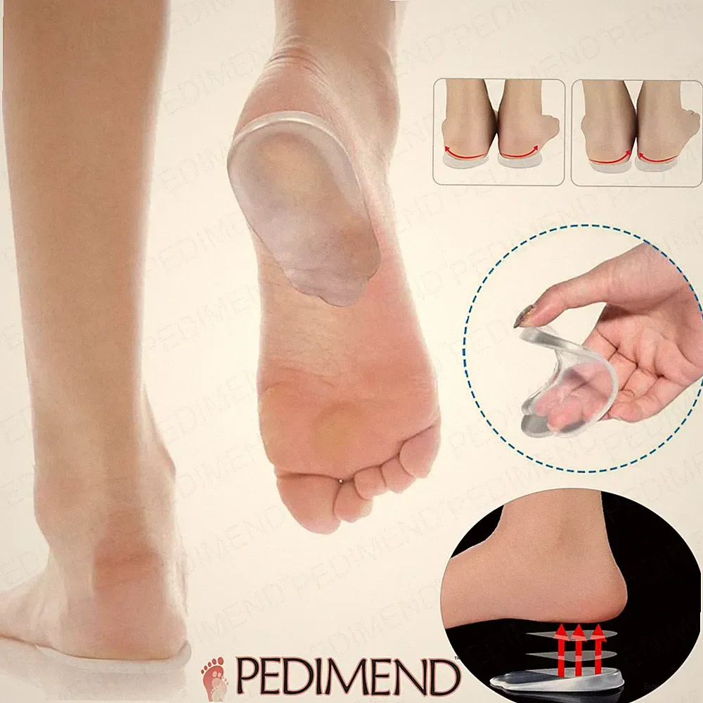 Pedimend™ mediale und laterale Fersenkeil Schuheinlage für O/X Typ Beinkorrektur
