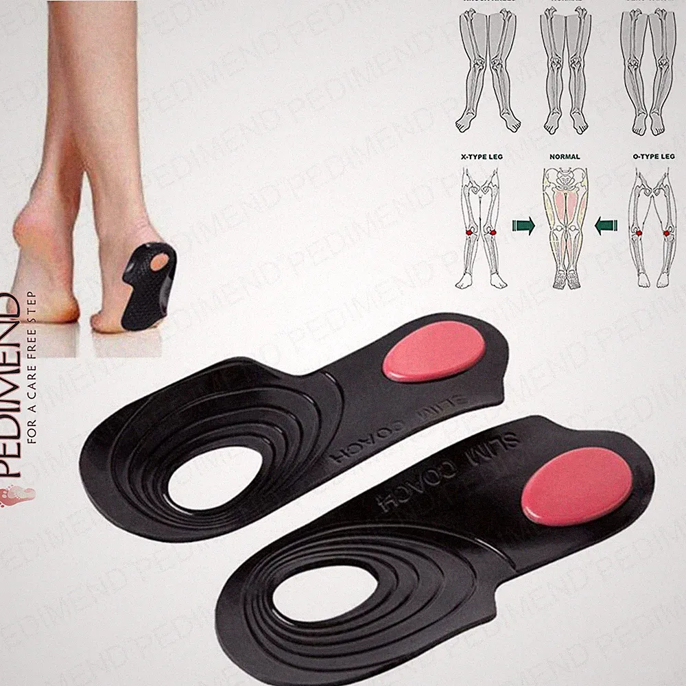 Pedimend™ O/X Type Legs Orthopädische Einlegesohle für Bogenbeine, Plattfüße, gefallene Bögen