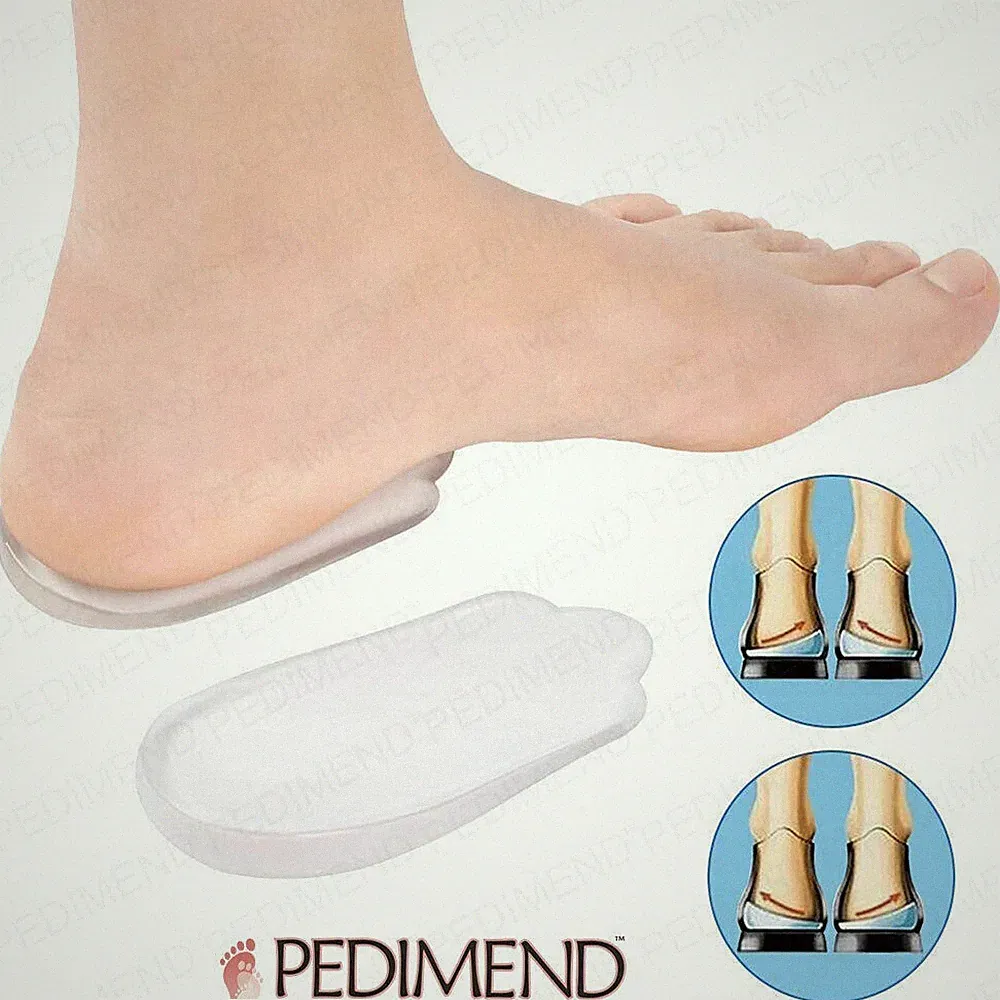 PEDIMEND™ Supination Pronation Fersenpflege Keil Silikon Gel Einlegesohlen Einlage 1PAAR