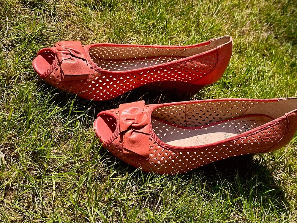 Peeptoes mit Keilabsatz Gr.7 Caprice