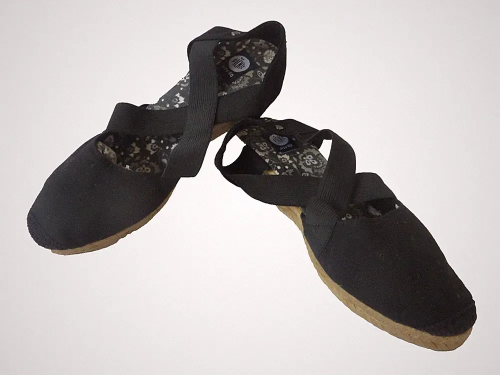PICNIC ° chice Wedges Gr. 40 schwarz Sisal Damen Schuhe Riemchen Sandalen Pumps