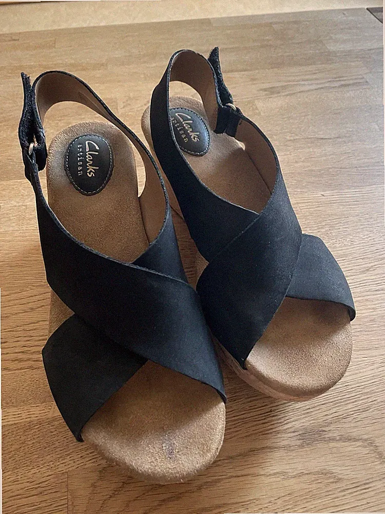 Plateausandale Clarks Gr.38,5