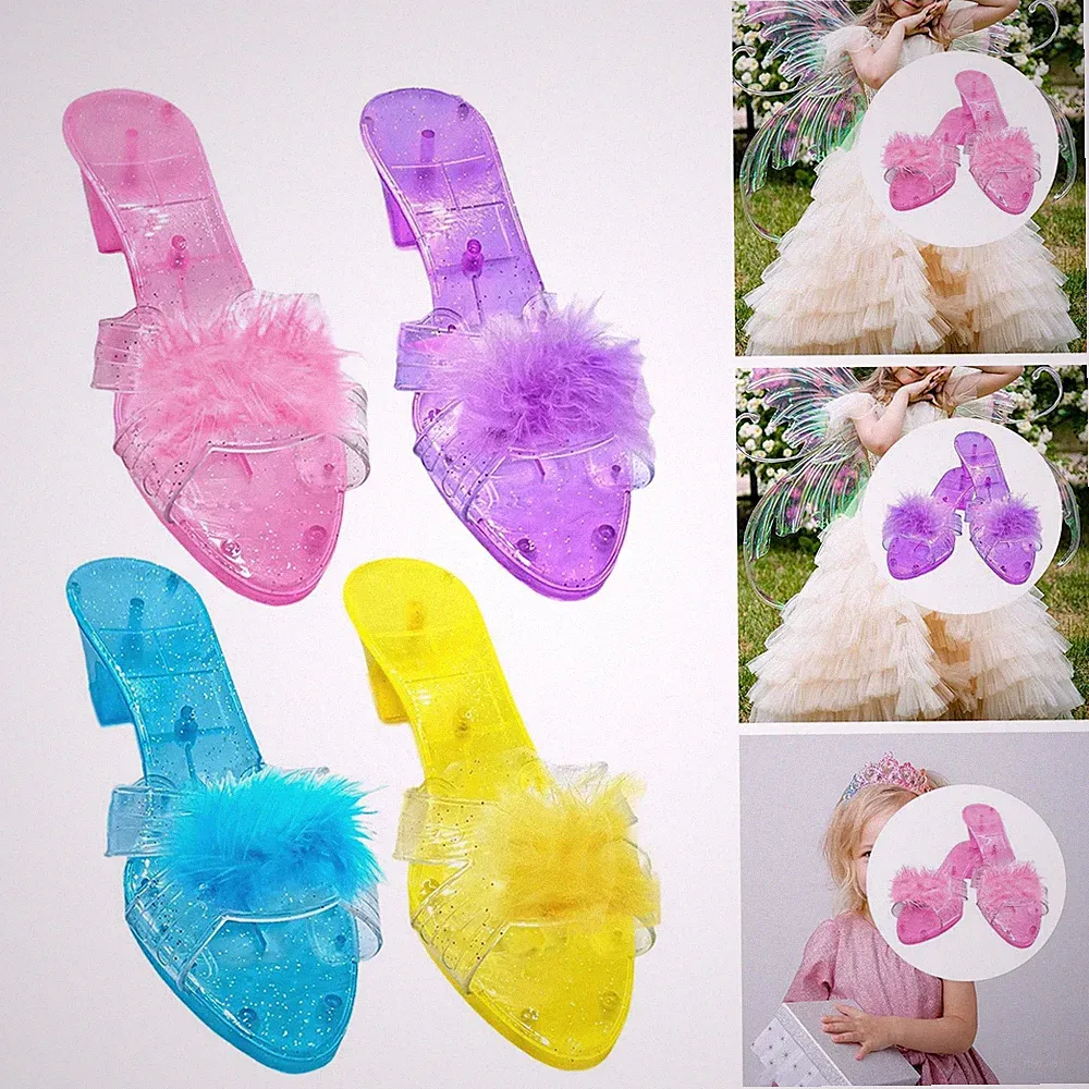 Prinzessin Schuhe Kostüm Multifunktionale Dekoration Absätze Slipper Schuh