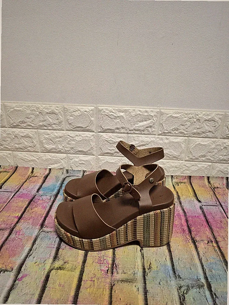 Reef Sunset Sayulita Damen-Wandersandalen UK 5 UVP 90 £ braun bunt