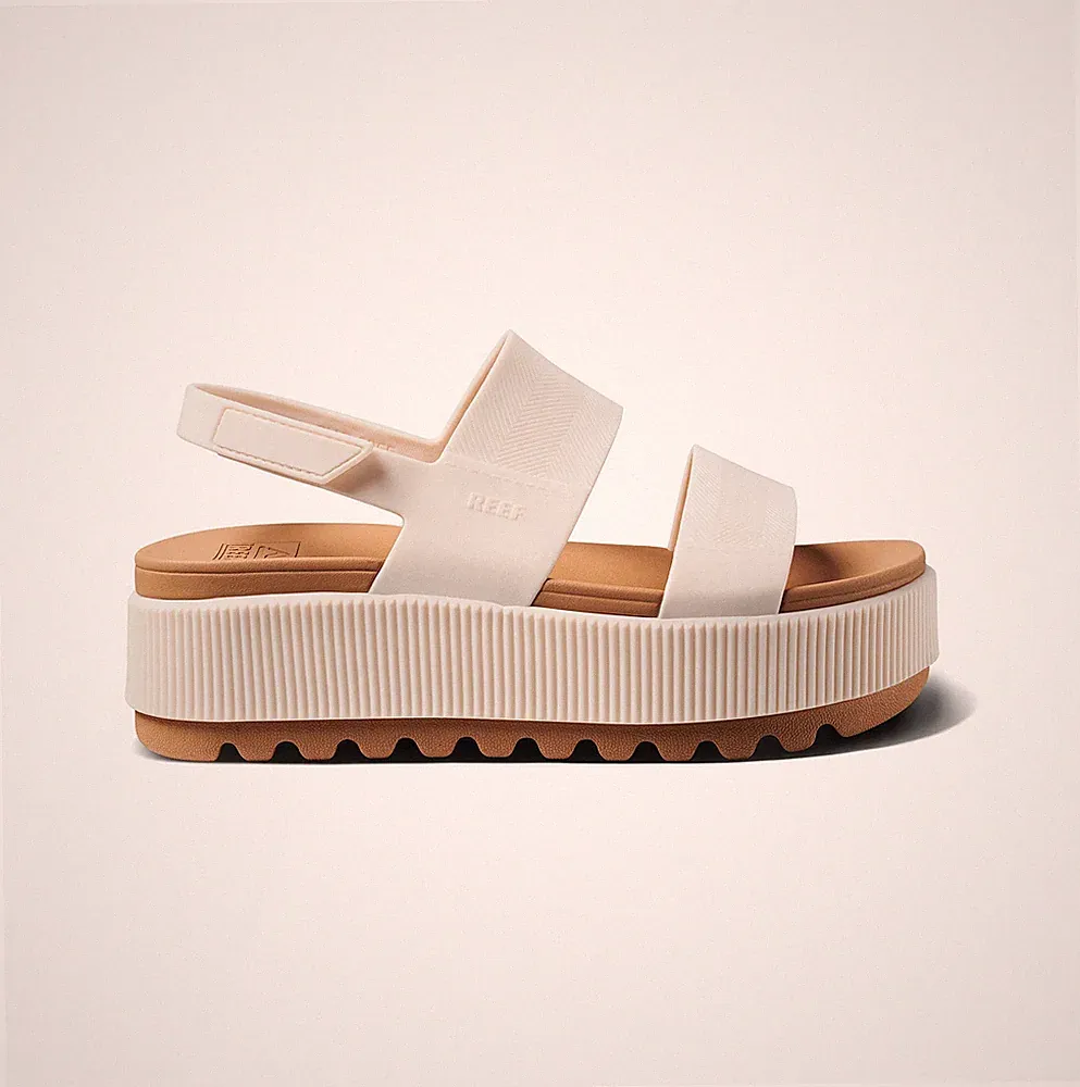 Reef Vista Higher leichte Cloud-Plateausandalen Damen TPU Touch-Verschluss