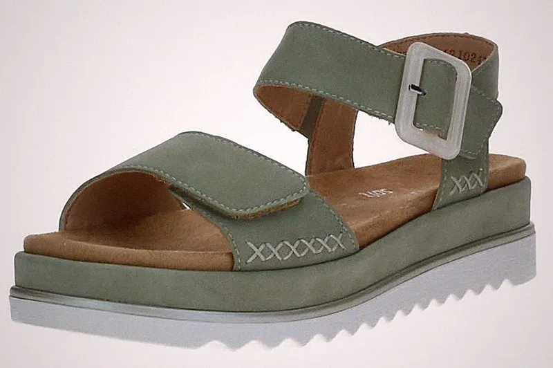 Remonte Damen Sandalen D3P53-52 salbei Grün