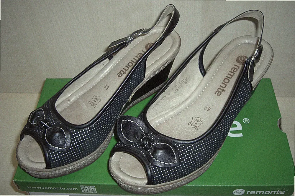 Slingback Plateausandalette