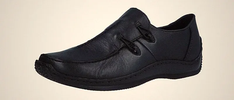 Rieker Damen Halbschuh/Slipper schwarz L1751-00
