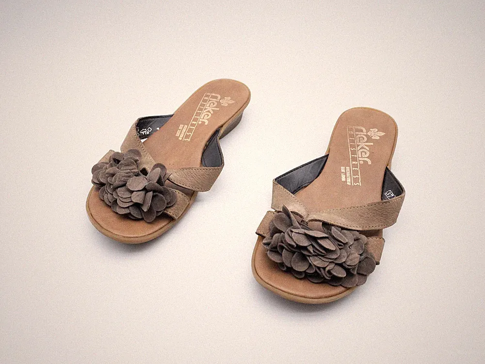 rieker Damen Pantolette Sandale Sandalette Halbschuh Gr 37 EU Art 30425-50