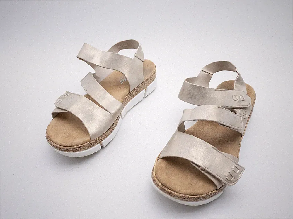 rieker Damen Sandale Freizeitschuh Sommerschuh Halbschuh Gr. 40 EU Art. 34425-99
