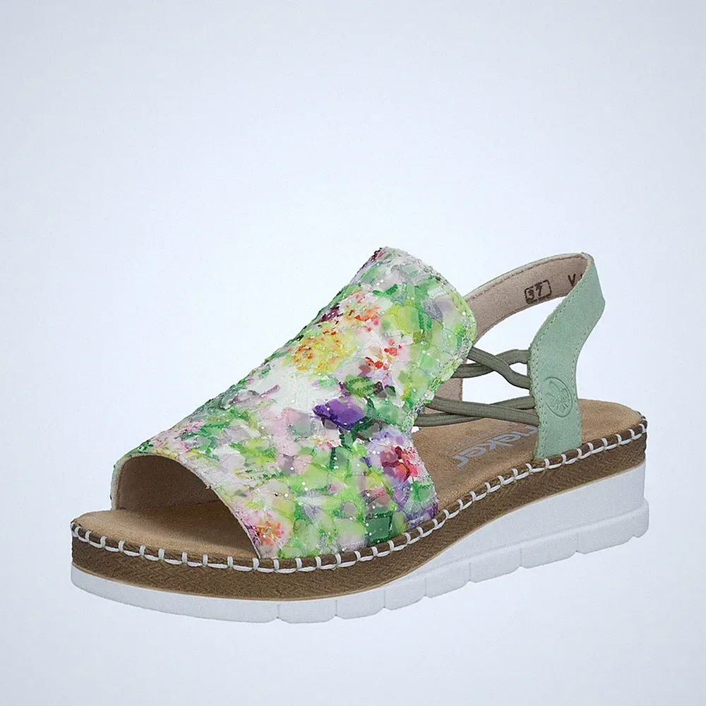 leichte damen sandalen mit keilabsatz