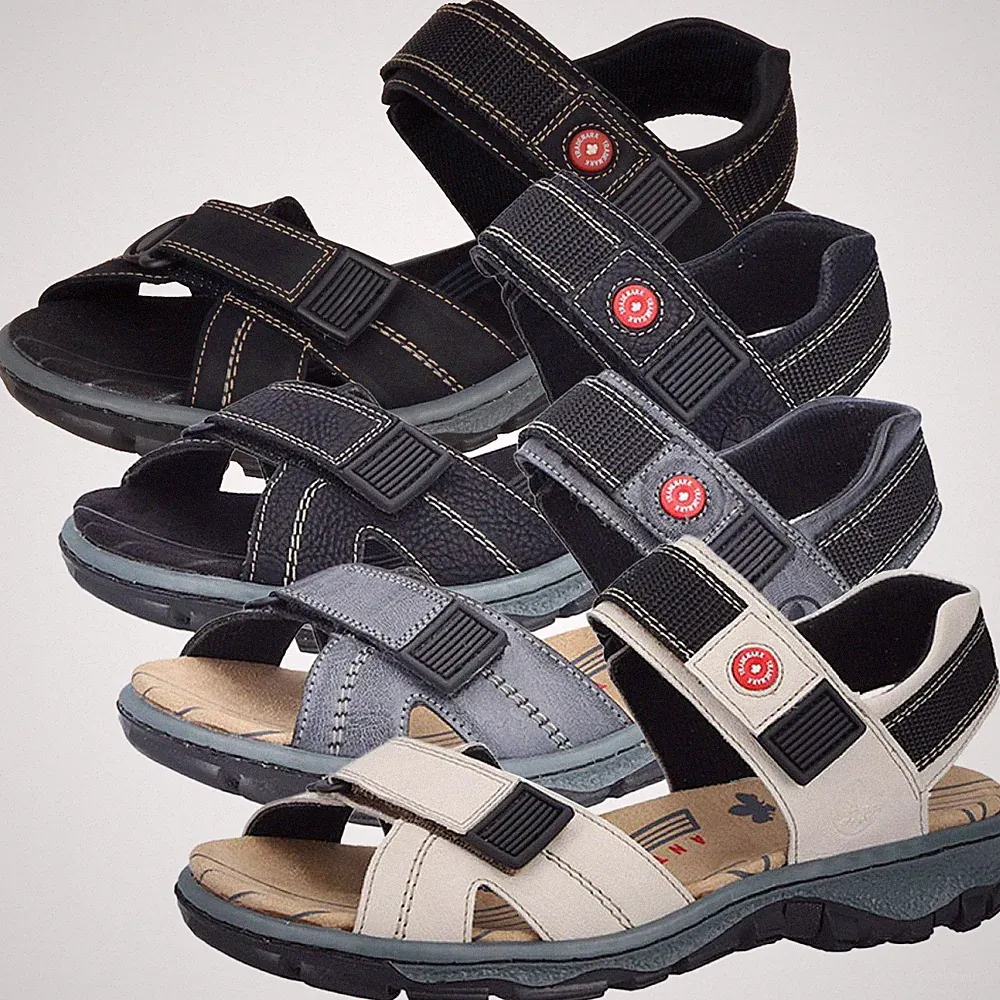 Rieker Damen Trekking Sandalen Outdoorsandalen 68851-00