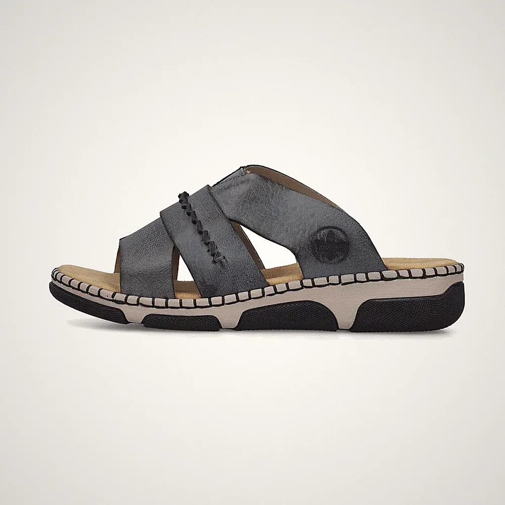 Rieker FSK Damen Sandalen blau