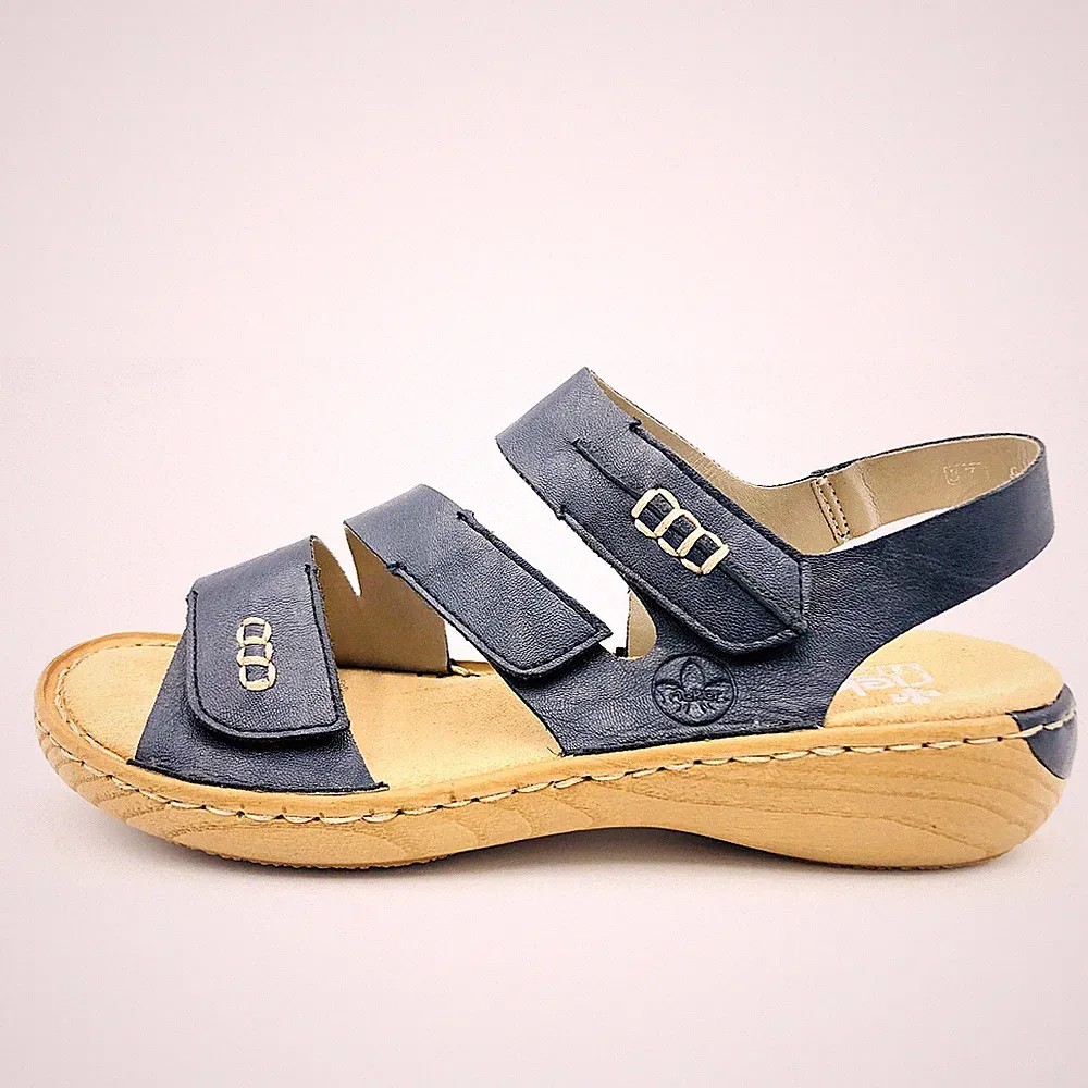 Rieker fsk damen sandalen Damen Sandale in Blau