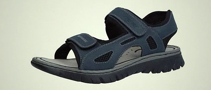 Rieker Herren Sandale navy/schwarz/schwarz (Blau) 26761-14