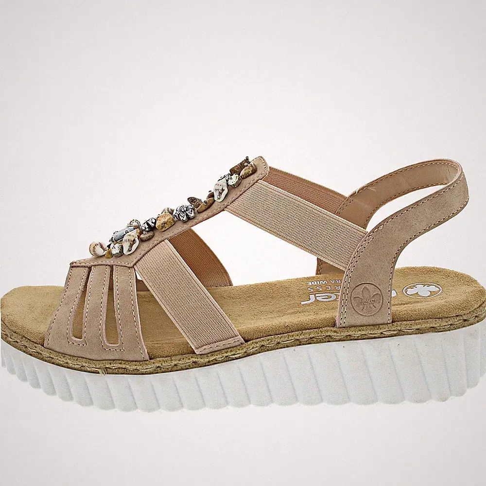 Rieker Sandale Rosa