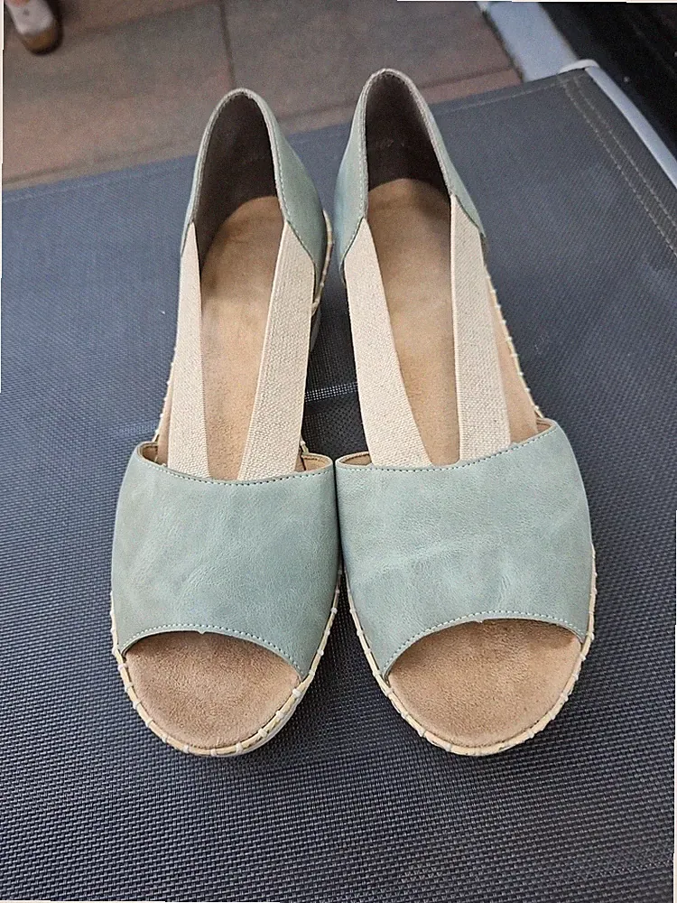 Rieker Sandalen Gr. 41 mintgrün , w. Neu