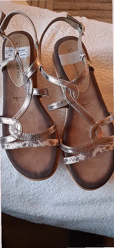 Riemchensandalen Gr. 41 von tamaris