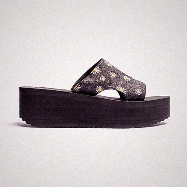 Rocket Dog Honaloeg Damen Textil Slipper leichte Freizeit Sandalen