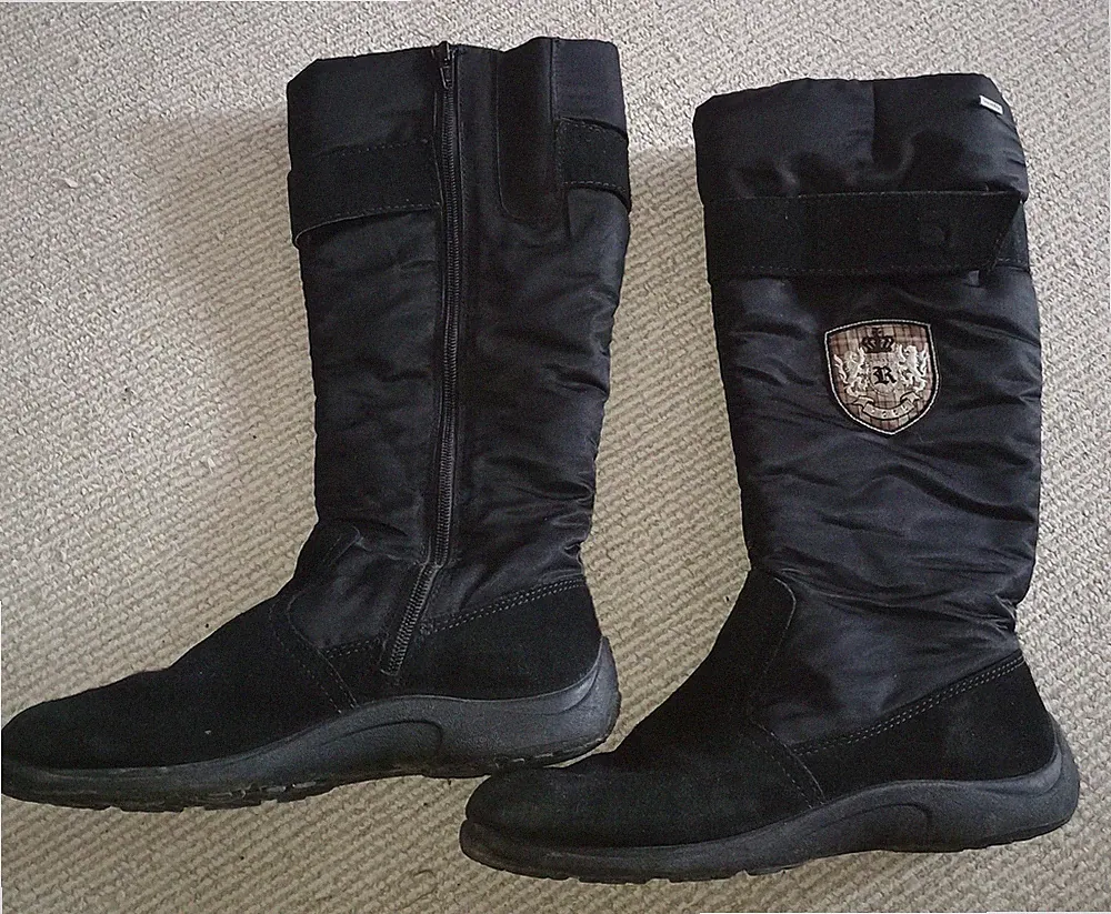 Rohde Damen Winterstiefel Thermostiefel Größe 39 Schwarz Top
