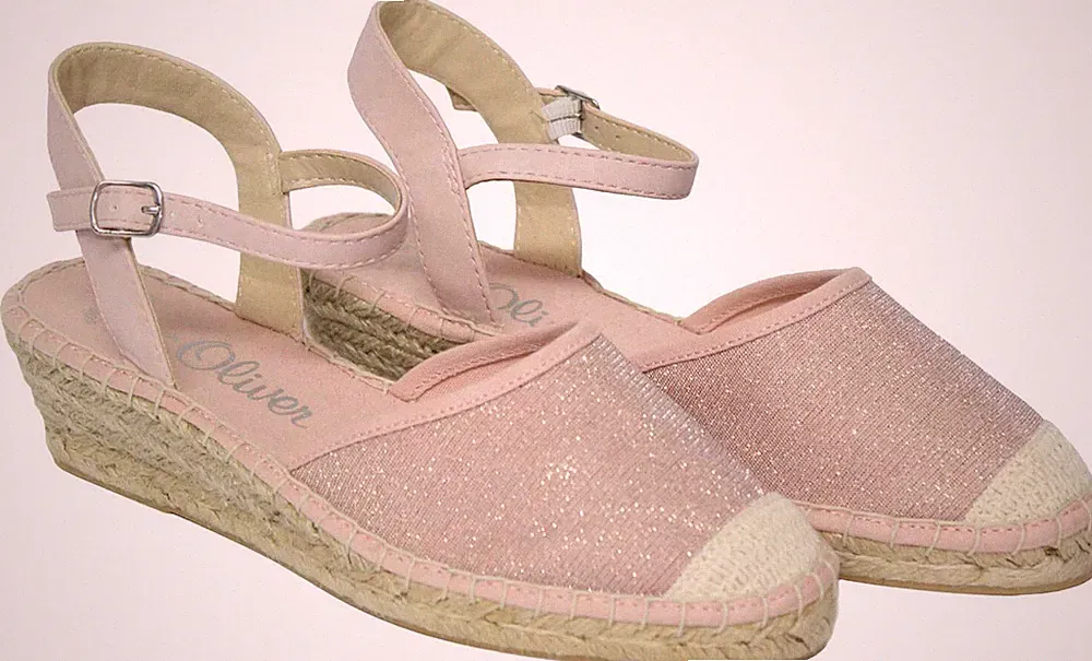 s.Oliver RED LABEL Espadrille Espadrilles Keilabsatz rosa 38 - 39 - 41 - 42 NEU