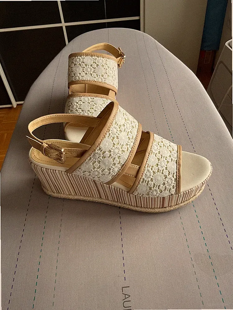 Sandale, Damen, Geox, Keilabsatz, Grösse 39, neu