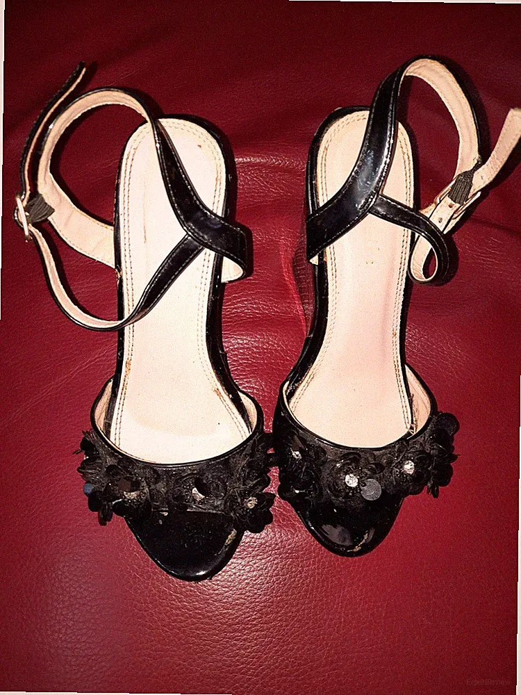 Sandale Tacco Alto gebraucht Schuhe Keilabsatz 12 cm