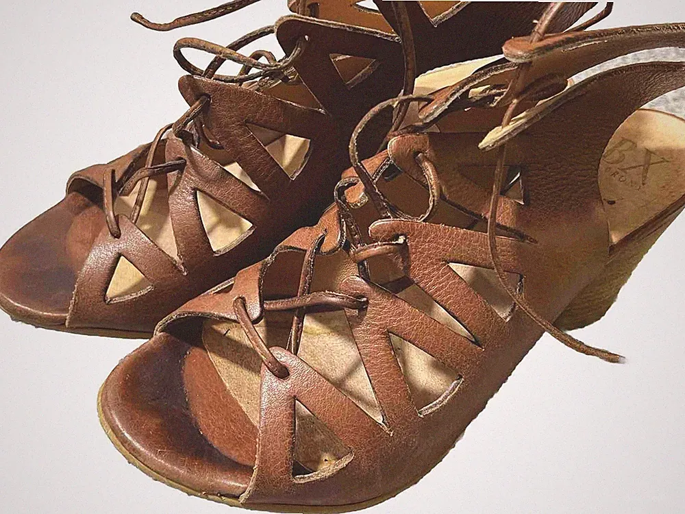 Sandalen Damen 38. BX Bronx Leder