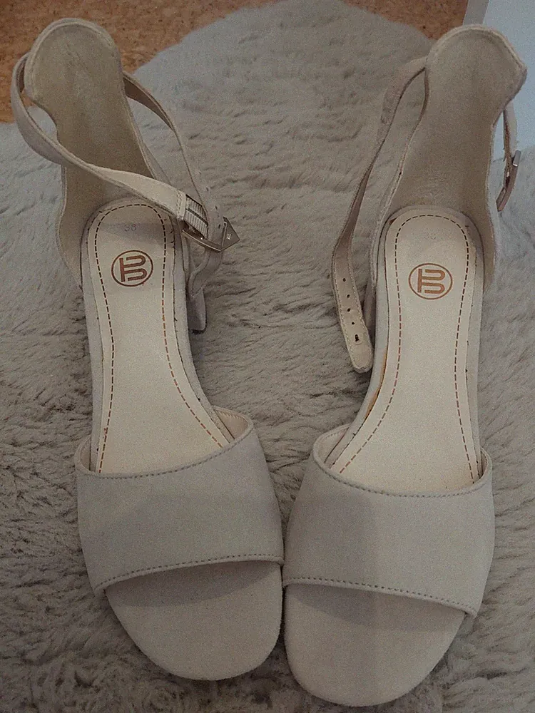 Sandalen Damen Bagatt Beige Neu Gr.38