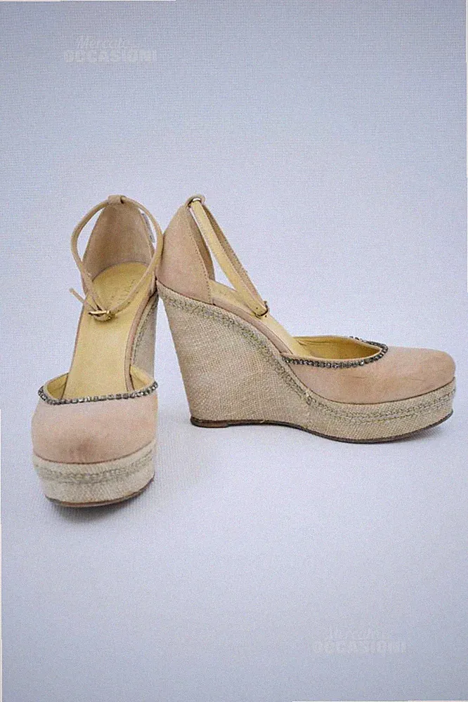 Damen Sandalen Twin Set Simona Barbieri mit Keilabsatz N 39