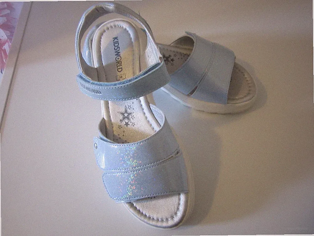 Sandalen für Mädchen Gr. 38 gebraucht (Probe getragen)